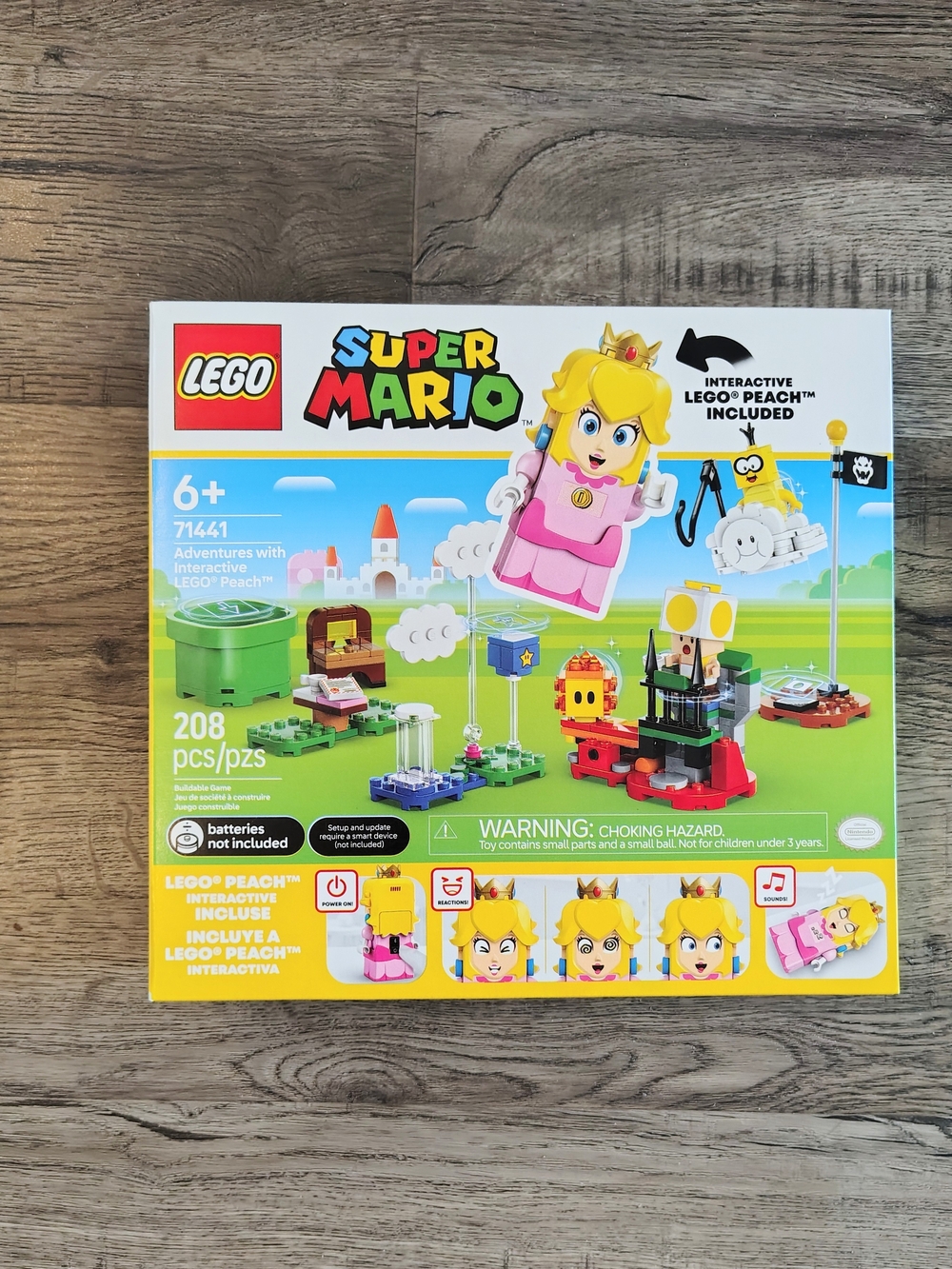 LEGO Super Mario Adventures with Interactive Peach Princess Toy